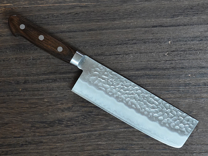 よ*ー様 出刃包丁 青紙スーパー木製ハンドル miyabihocho_aos-azi-kataba-kurie